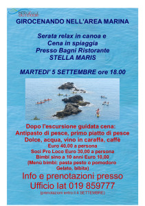 GIROCENANDO stella maris settembre 2017